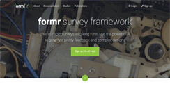 Desktop Screenshot of formr.org